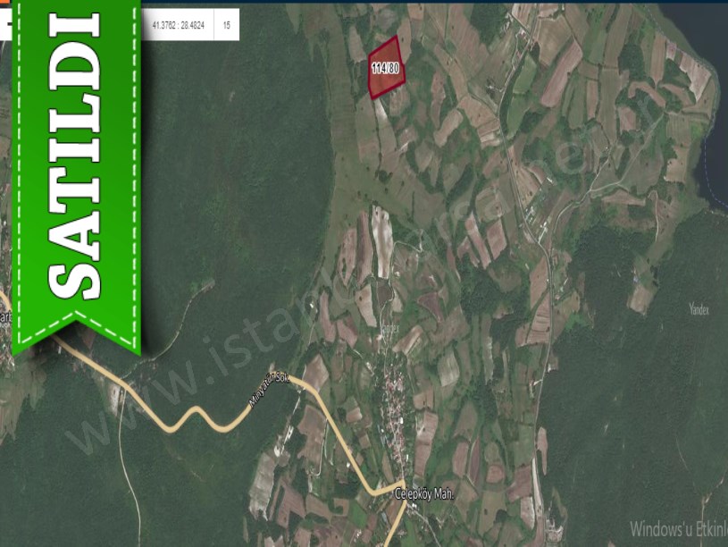 Çatalca Celepköyde Satılık Arsa , 325 M2 Çaplı Hisseli