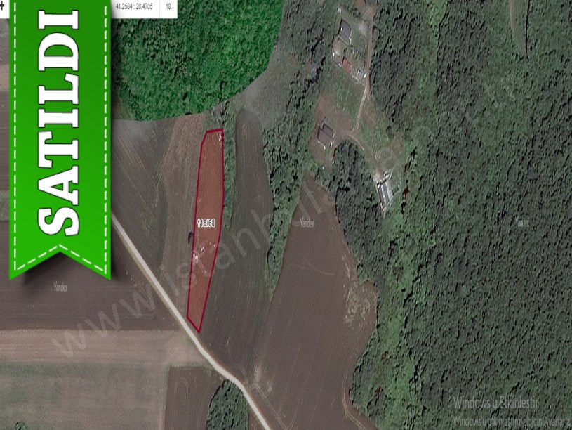 Çatalca Dağyenicede Satılık  Arsa , 256 M2 Çevrili Yola Cephe Hisseli