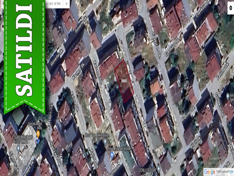  Arnavutköy Anadolu Mah. Satılık Arsa , 386 m2 Müstakil 4 Kat İmarlı