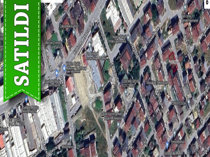  Arnavutköy Anadolu Mah. Satılık Arsa , 386 m2 Müstakil 4 Kat İmarlı