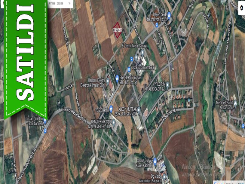 Arnavutköy Haraççıda Satılık Arsa , 860 M2 Evlerin Yakını 2 Kat İmarlı Hisseli 