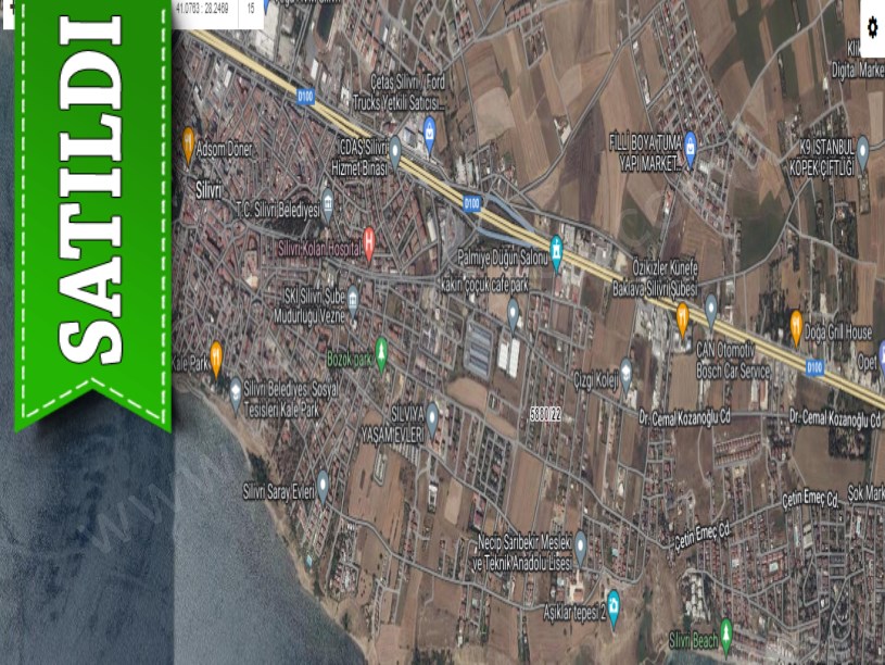 İstanbul Silivri Cumhuriyet Mah, Satılık Arsa , 260 m2 Müstakil Merkezde Denize Yakın 