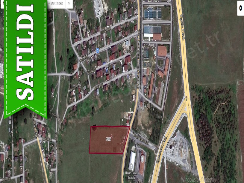 Arnavutköy Taşolukta Satılık Arsa , 199 M2 Cadde Cephe Hisseli 