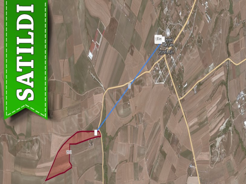 Tekirdağ Marmaraereğli Çeşmeli Mah Satılık Arsa , 242 m2 Yolu Var Hisseli