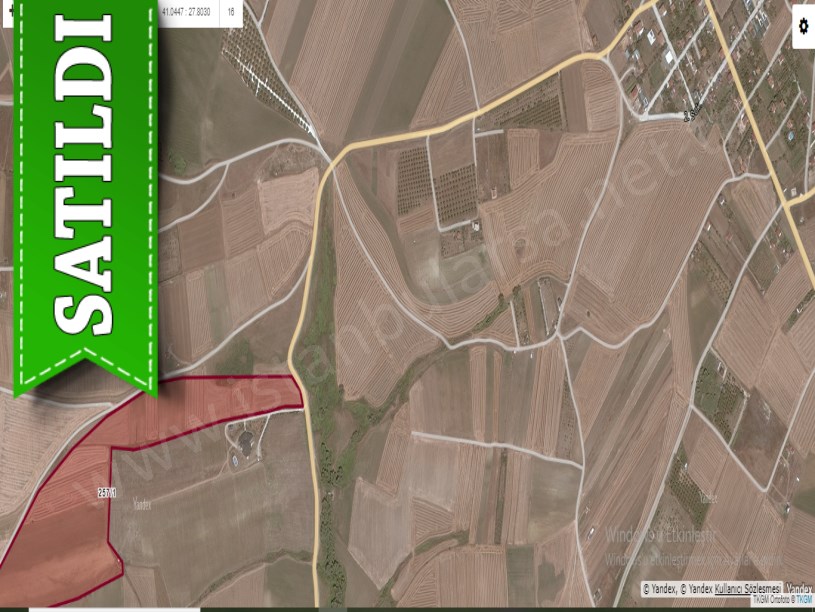 Tekirdağ Marmaraereğli Çeşmeli Mah Satılık Arsa , 242 m2 Yolu Var Hisseli