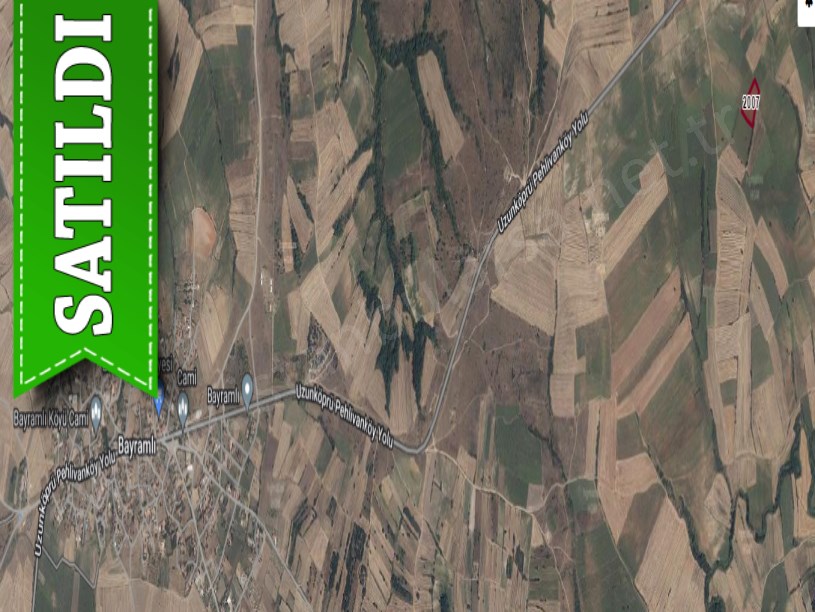 Edirne Uzunköprü Muhacırkadı Köyü Satılık Arsa , 650 M2 Hisseli 