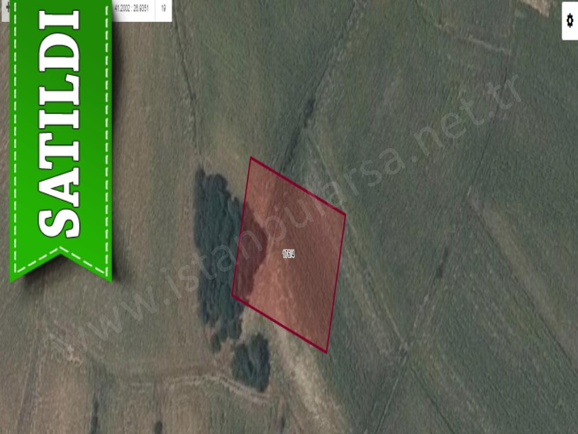 Edirne Uzunköprü Gazimehmet Köyü Satılık Arsa , 486 m2 Hisseli 