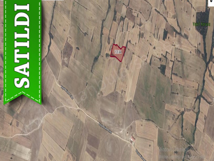 Kırklareli Merkez Kayalı Köyünde Satılık Tarla , 9,582 m2 Müstakil Yolu Var