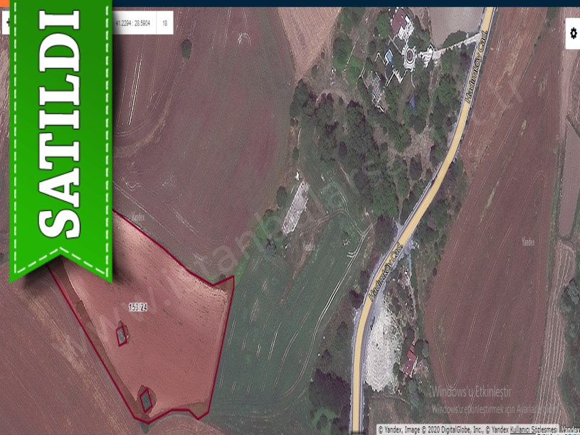 Arnavutköy Yassıörende Satılık Arsa , 212 M2 Hisseli Caddeye Yakın