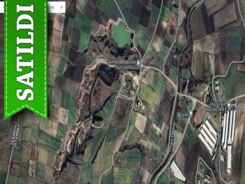 Silivri Değirmenköyde Satılık Arsa , 402 M2 Yolu Var Hisseli