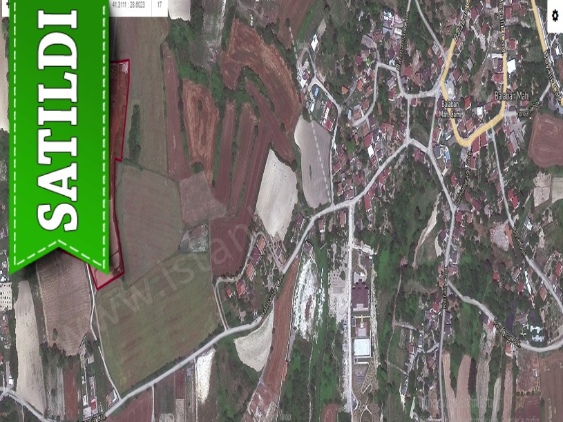 Arnavutköy Balabanda Satılık Arsa , 1,070 m2 Çevrili Evlerin Yakını Yolu Var