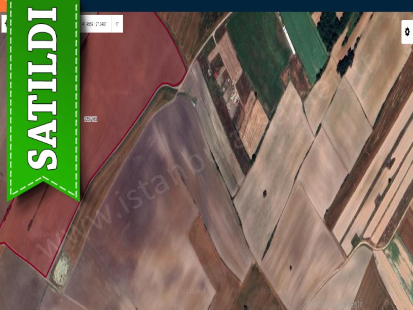 Tekirdağ Saray Edirköyde Satılık Arsa , 347 M2 Hisseli Yolu Var 