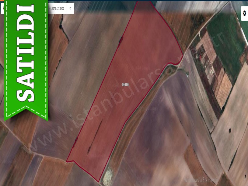 Tekirdağ Saray Edirköyde Satılık Arsa , 347 M2 Hisseli Yolu Var 