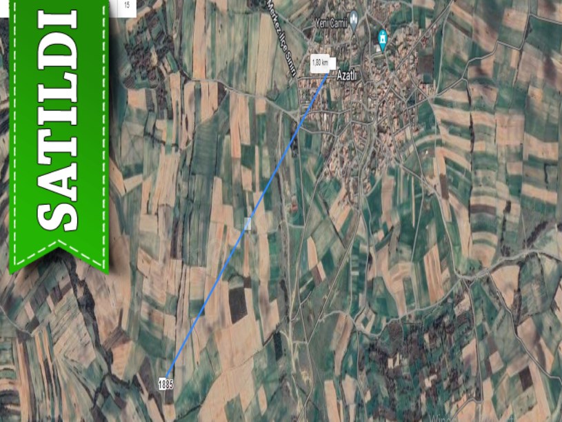 Edirne Havsa Azatlı Köyünde Satılık Arsa , 102 m2 Hisseli