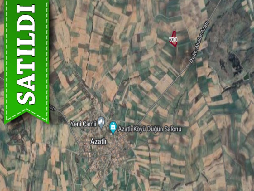 Edirne Havsa Azatlı Köyünde Satılık Arsa , 910 M2 Hisseli 