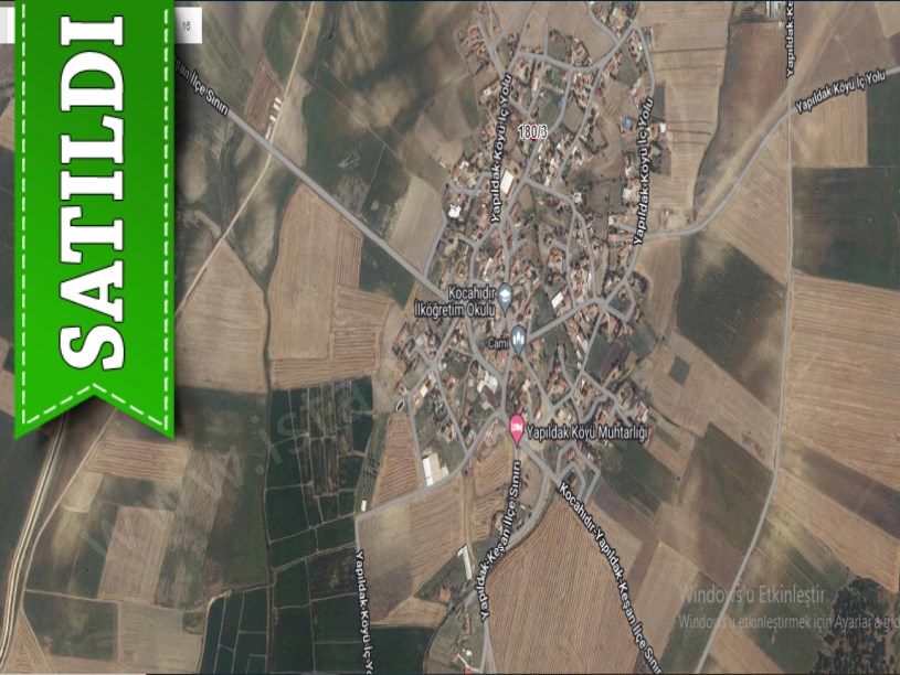 Edirne İpsala Yapıldak Köyü Satılık Arsa , 288 m2 Köy İçi Müstakil Yolu Var