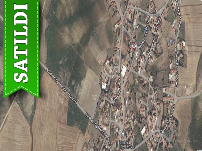 Edirne İpsala Yapıldak Köyü Satılık Arsa , 288 m2 Köy İçi Müstakil Yolu Var