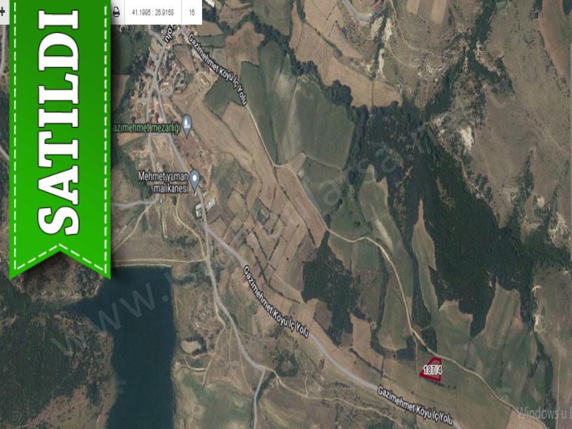 Arnavutköy Balabanda Satılık Arsa , 810 M2 Çaplı Yolu Var
