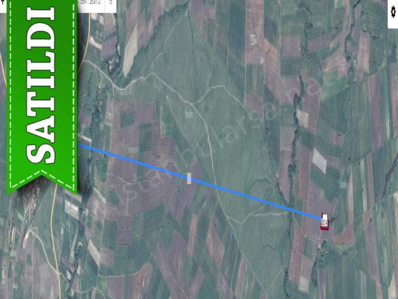 Kırklareli Merkez Tekkeşeyhler Köyü Satılık Tarla , 4,386 m2 Müstakil Yolu Var
