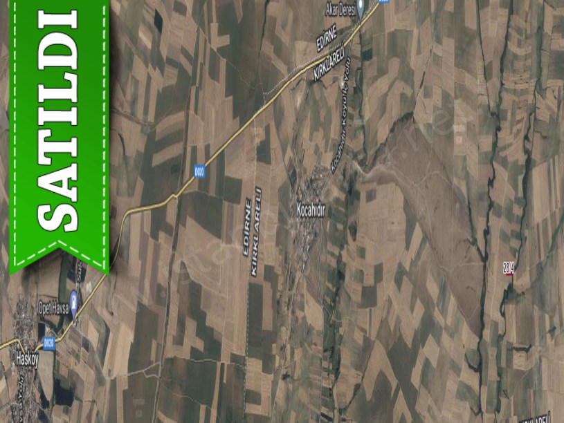 Kırklareli Merkez Tekkeşeyhler Köyü Satılık Tarla , 4,386 m2 Müstakil Yolu Var