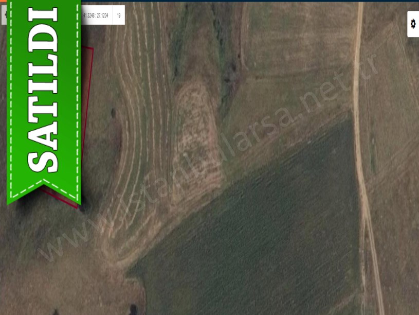 Tekirdağ Hayrabolu Lahna Mah. Satılık Tarla , 1,728 M2 Resmi Yolu Var