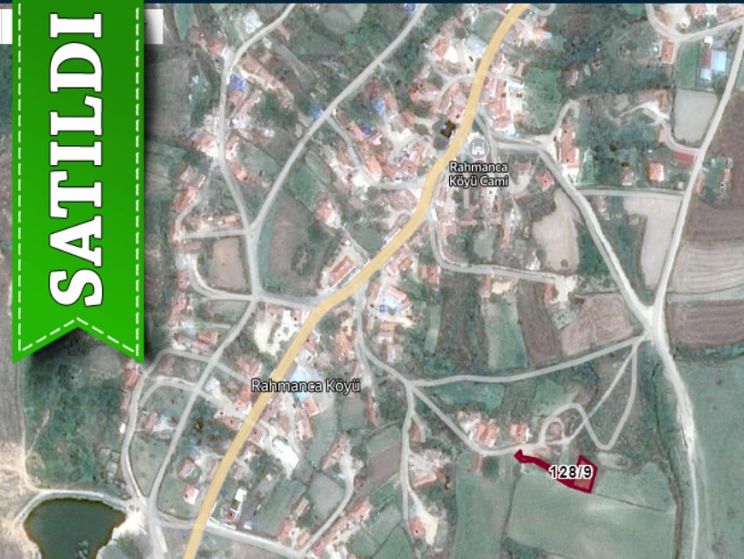 Edirne Meriç Rahmanca Köyü Satılık Arsa , 337 m2 Köyiçi Yolu Var Müstakil