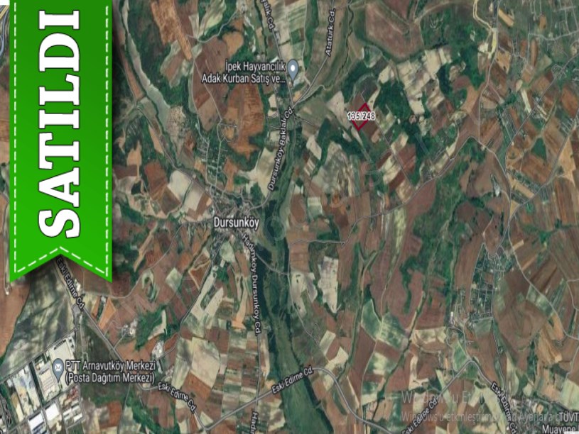 Arnavutköy Dursunköyde Satılık Arsa , 201 M2 Yolu Var Hisseli