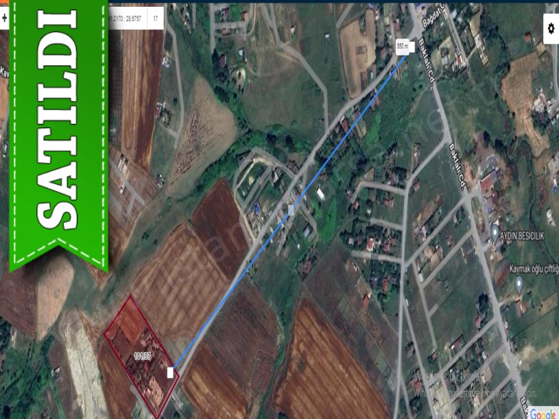 Arnavutköy Çilingirde Satılık Arsa , 214 m2 Cadde Cephe Hisseli