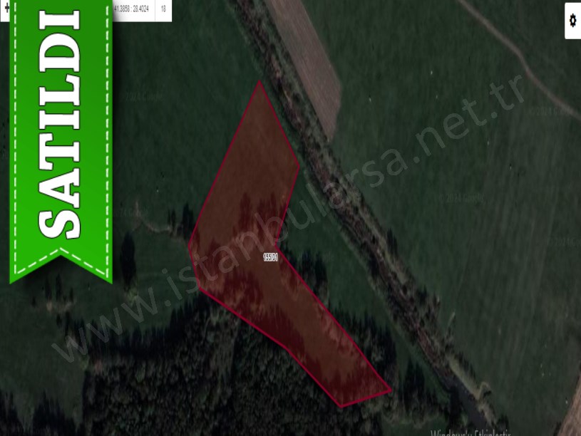 Çatalca Belgratta Satılık Arsa , 205 M2 Hisseli Çaplı