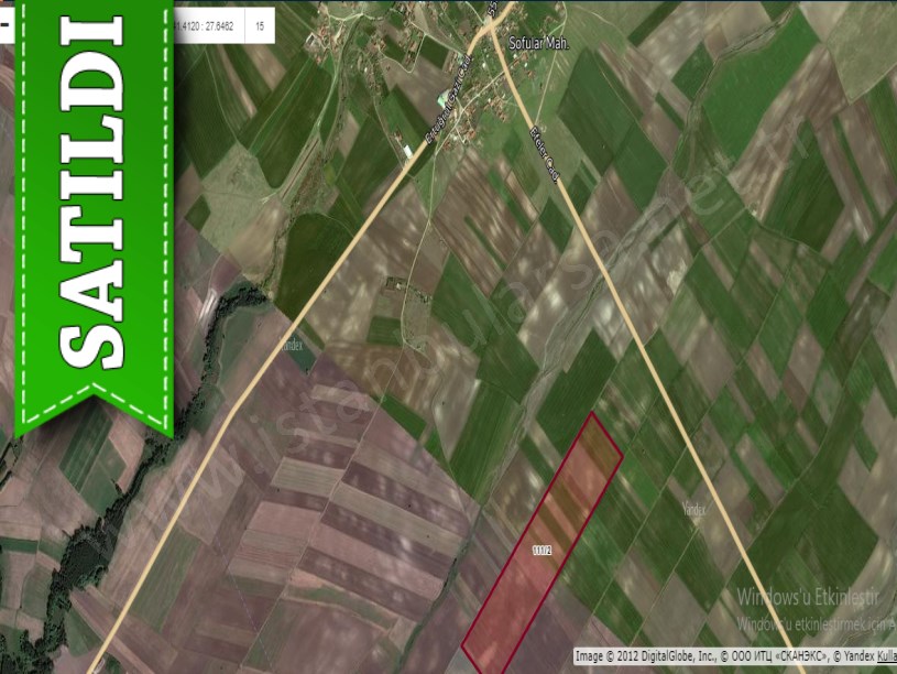Tekirdağ Saray Beyazköyde Satılık Arsa , 500 M2 Yolu Var Hisseli