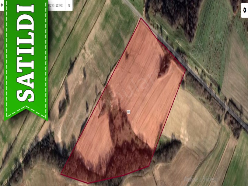 Edirne Uzunköprü Çöpköyde Satılık Arsa , 342 M2 Yolu Var Hisseli