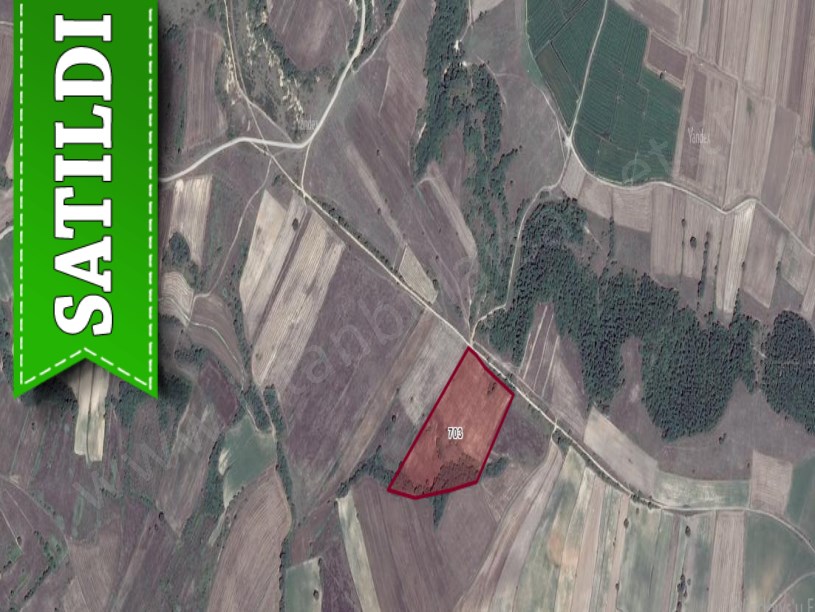 Edirne Uzunköprü Çöpköyde Satılık Arsa , 342 M2 Yolu Var Hisseli