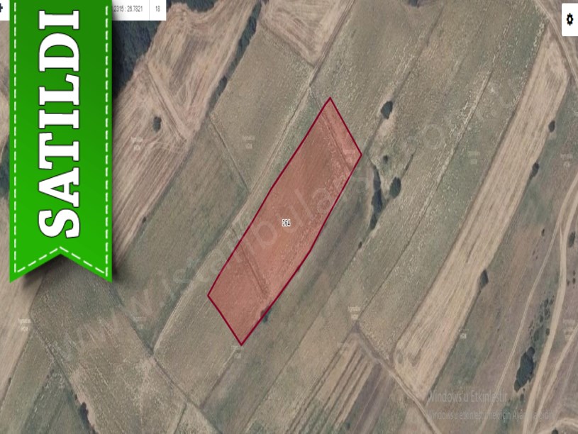 Edirne Uzunköprü Çöpköyde Satılık Arsa , 392 M2 Hisseli