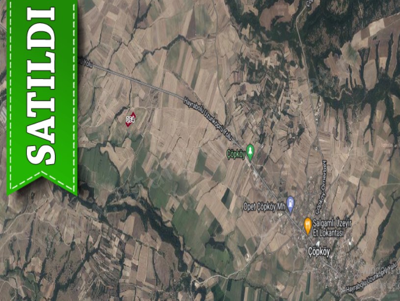 Edirne Uzunköprü Çöpköyde Satılık Arsa , 392 M2 Hisseli