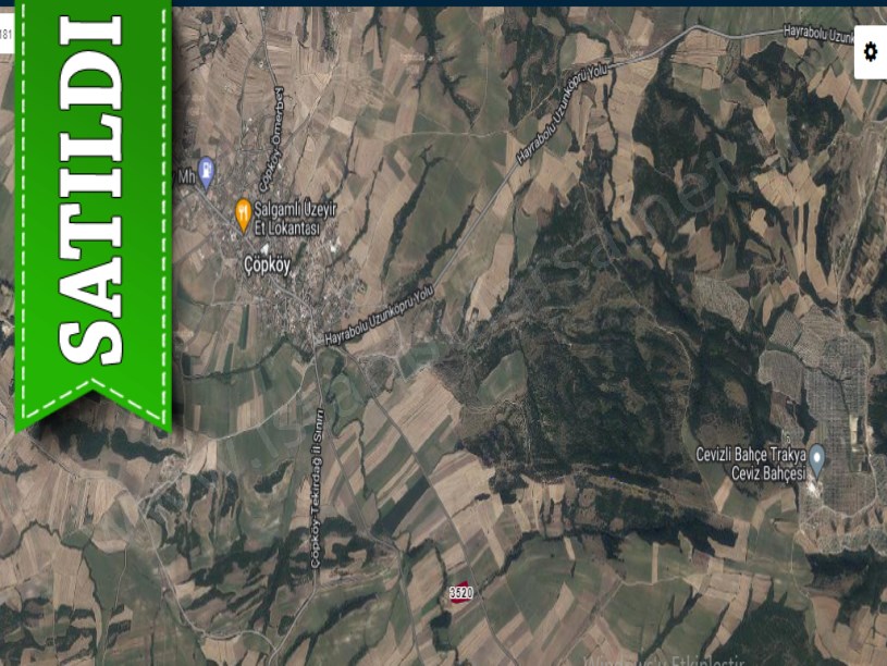 Edirne Uzunköprü Çöpköyde Satılık Arsa , 402 M2 Hisseli