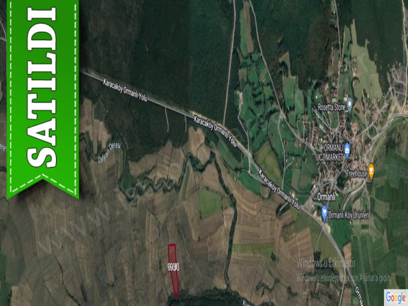 Çatalca Ormanlıda Satılık Arsa , 904 M2 Hisseli 