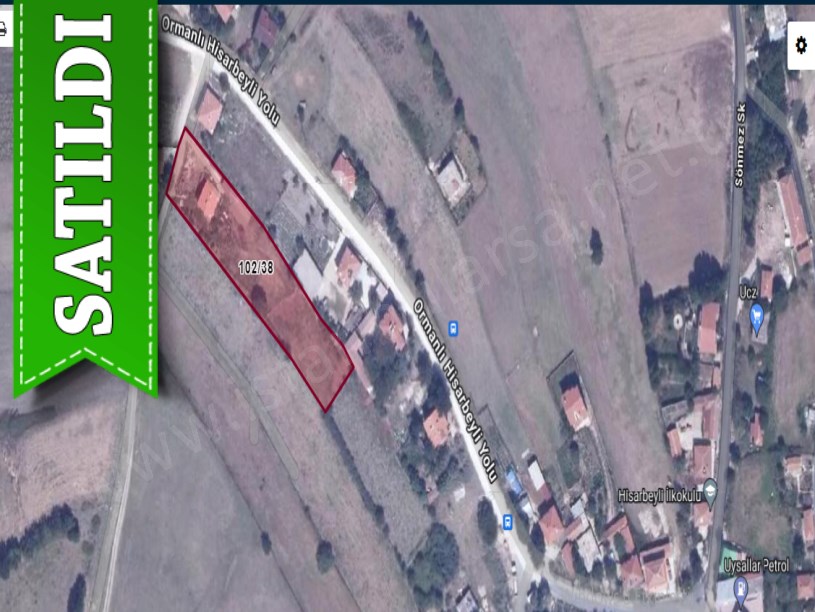 Çatalca Hisarbeylide Satılık Arsa , 290 M2 Yolu Var Köy içi Evlerin Yakını