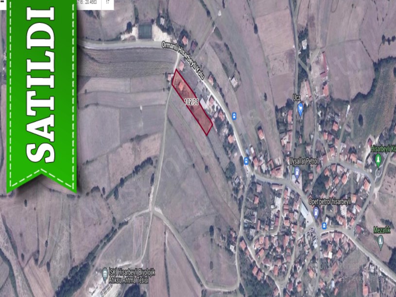 Çatalca Hisarbeylide Satılık Arsa , 290 M2 Yolu Var Köy içi Evlerin Yakını