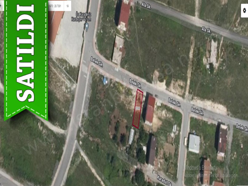  Arnavutköy NeneHatun Mah. Satılık Arsa , 166 M2 Müstakil 3 kat İmarlı