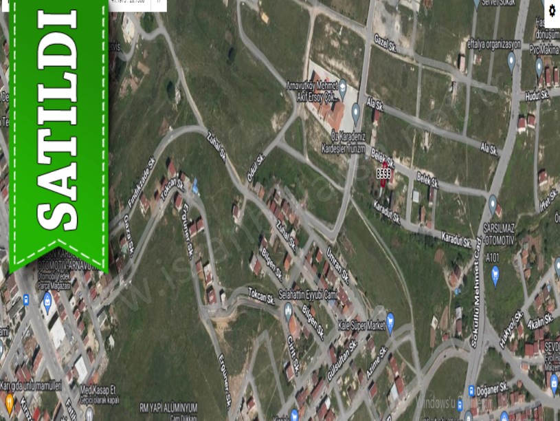  Arnavutköy NeneHatun Mah. Satılık Arsa , 166 M2 Müstakil 3 kat İmarlı