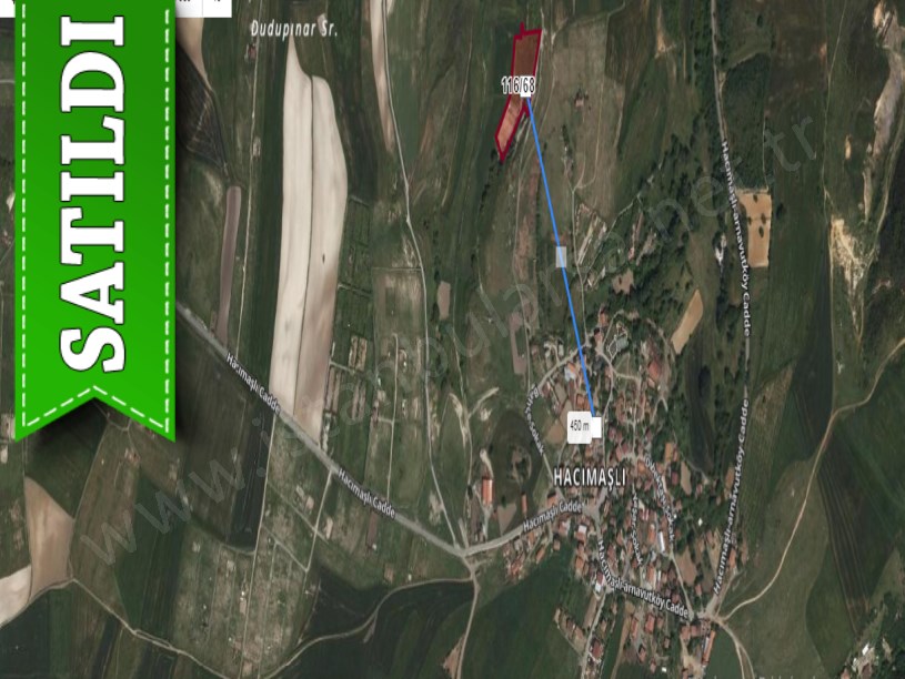 Arnavutköy Hacımaşlı  Satılık Arsa , 376 m2 Evlerin Yakını Yolu Var
