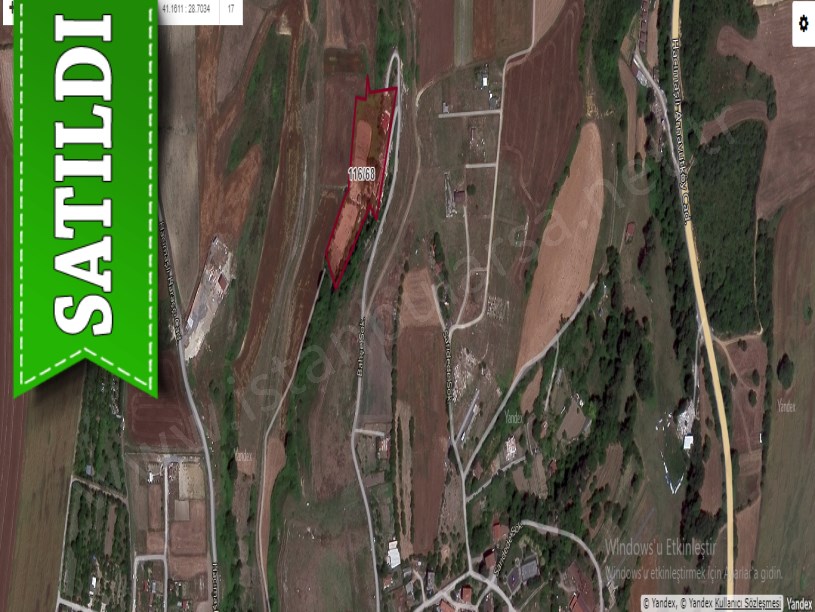 Arnavutköy Hacımaşlı  Satılık Arsa , 376 m2 Evlerin Yakını Yolu Var
