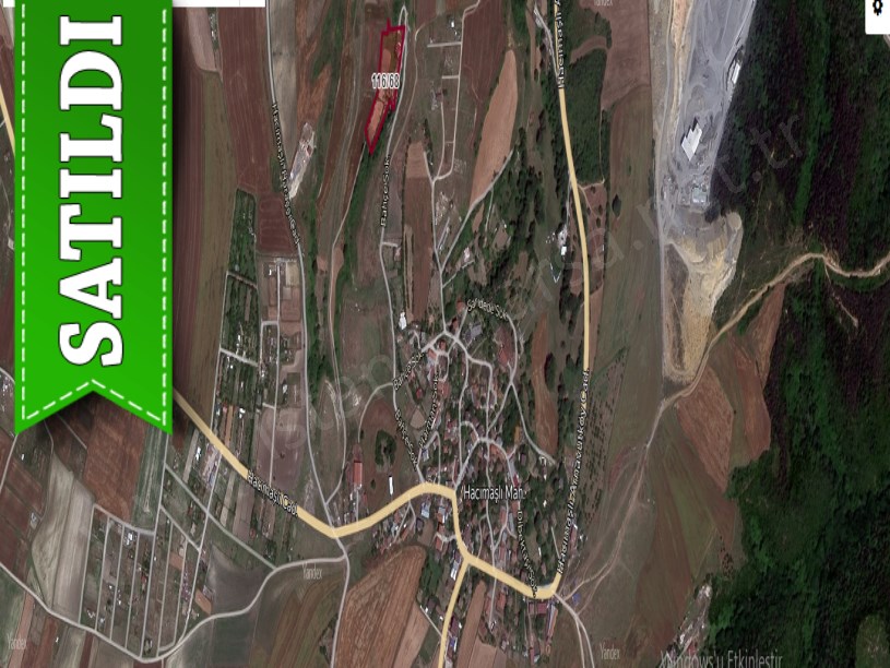 Arnavutköy Hacımaşlı  Satılık Arsa , 376 m2 Evlerin Yakını Yolu Var