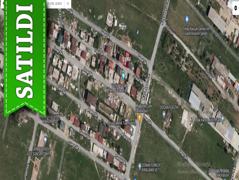 Arnavutköy Delikkayada Satılık Arsa , 220 M2 Müstakil 2 kat İmarlı
