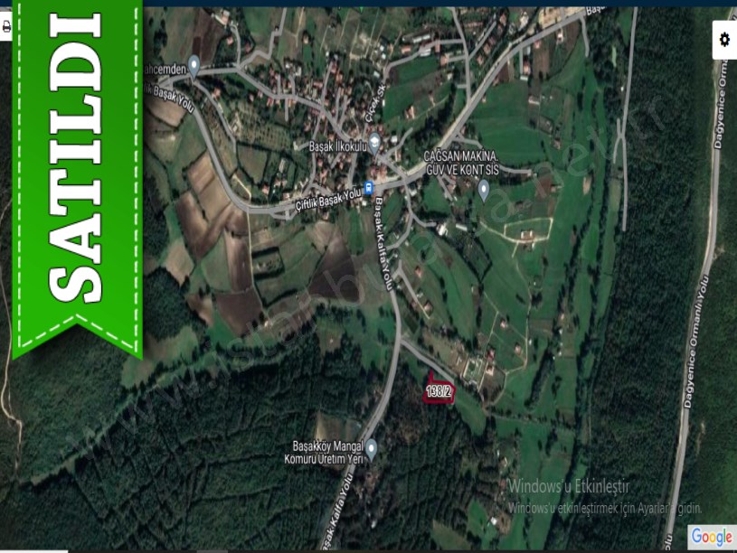 Çatalca Başakköyde Satılık Arsa , 282 m2 Çaplı Yolu Var Evlere Yakın