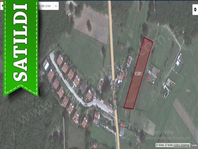 Çatalca Belgratta Satılık Arsa , 100 M2 Evlere Yakın Yolu Var