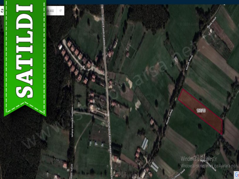 Çatalca Belgratta Satılık Arsa , 264 M2 Yolu Var Yerleşime Yakın