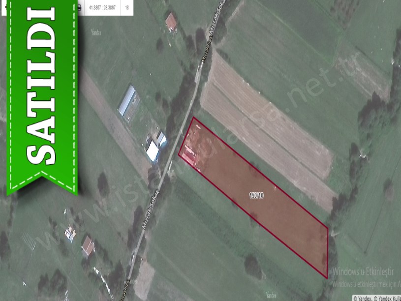 Çatalca Belgratta Satılık Arsa , 264 M2 Yolu Var Yerleşime Yakın