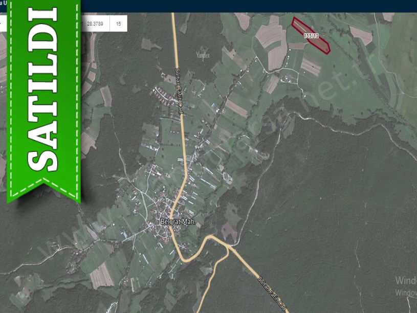 Çatalca Belgratta Satılık Arsa , 438 m2 Çaplı Muvafakatnameli 