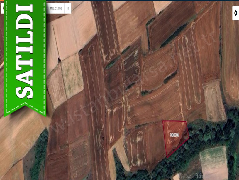 Tekirdağ Saray Kurtderede Satılık Tarla , 2,040 M2 Müstakil 